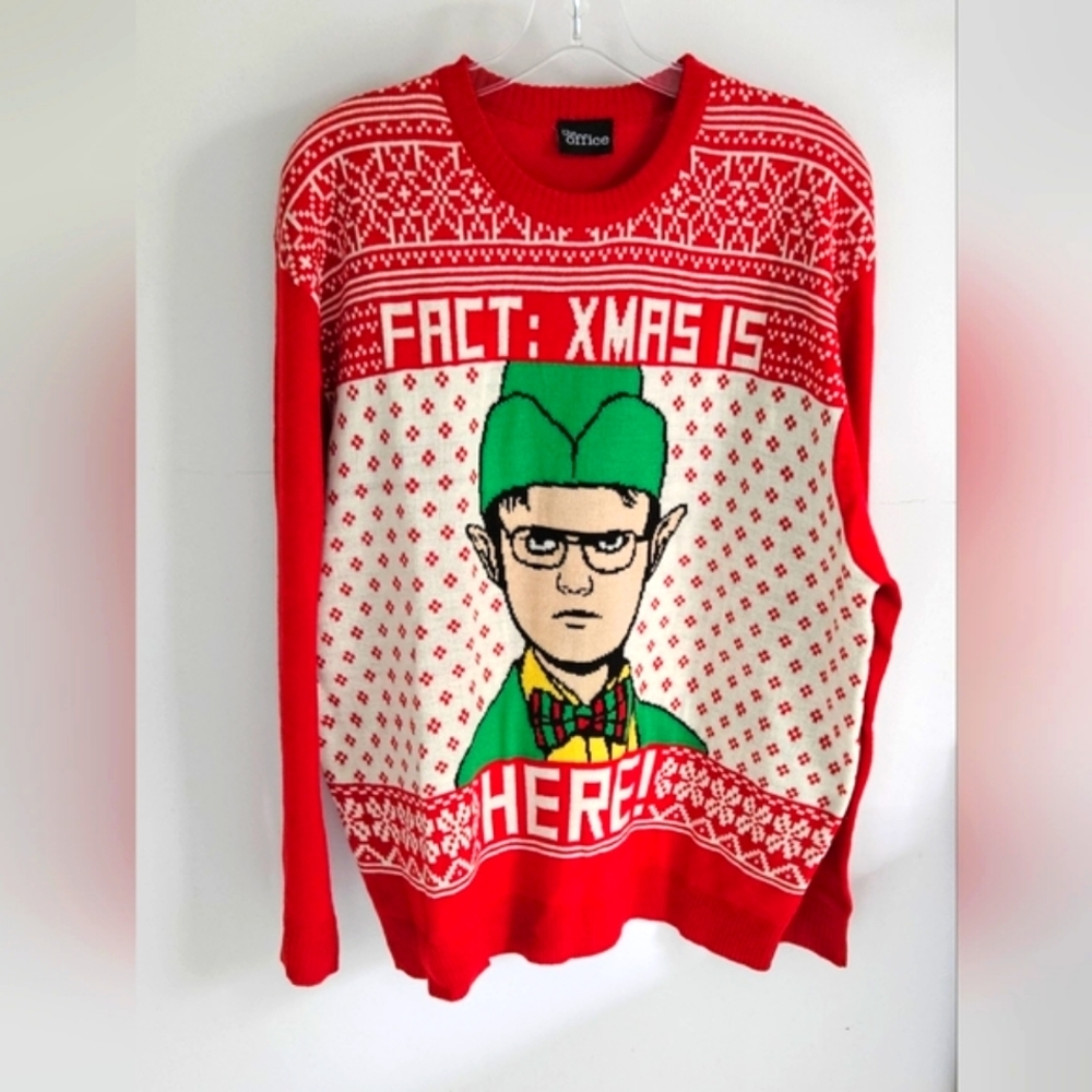 The Office Dwight Schrute Christmas sweater ugly sweater